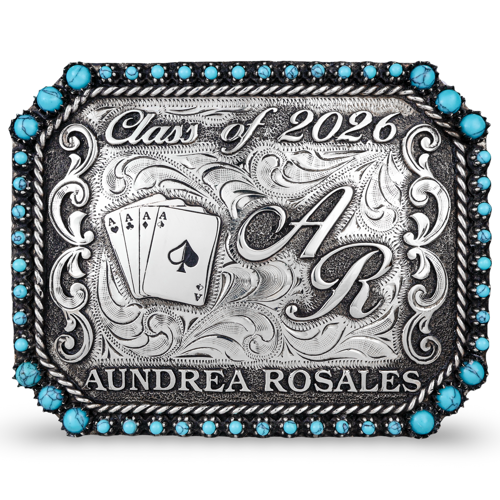Silver Canyon Belt Buckle