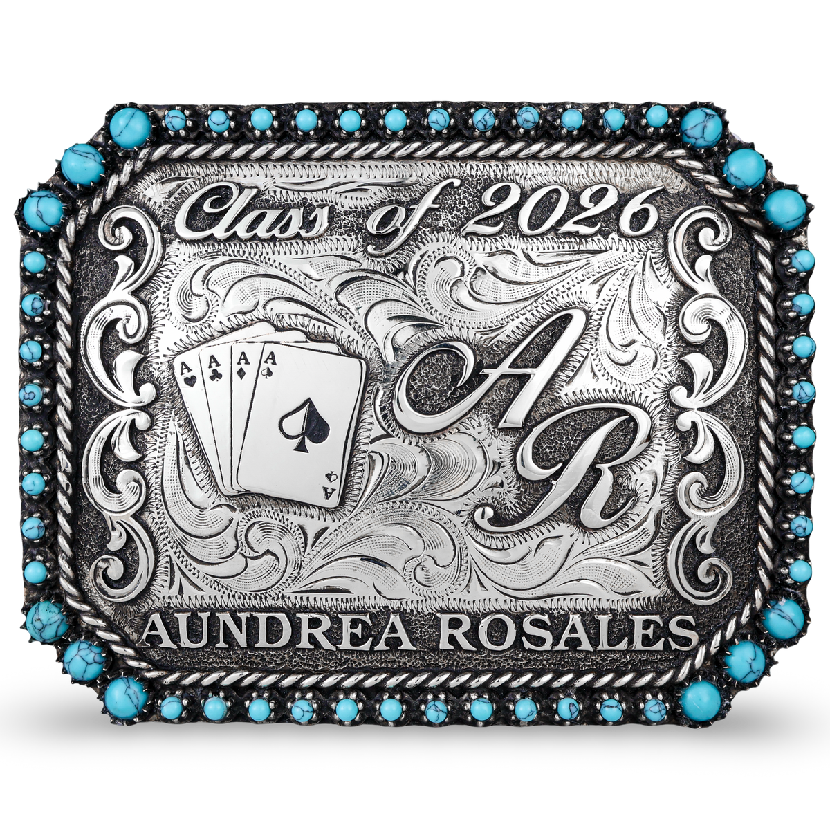 Silver Canyon Belt Buckle